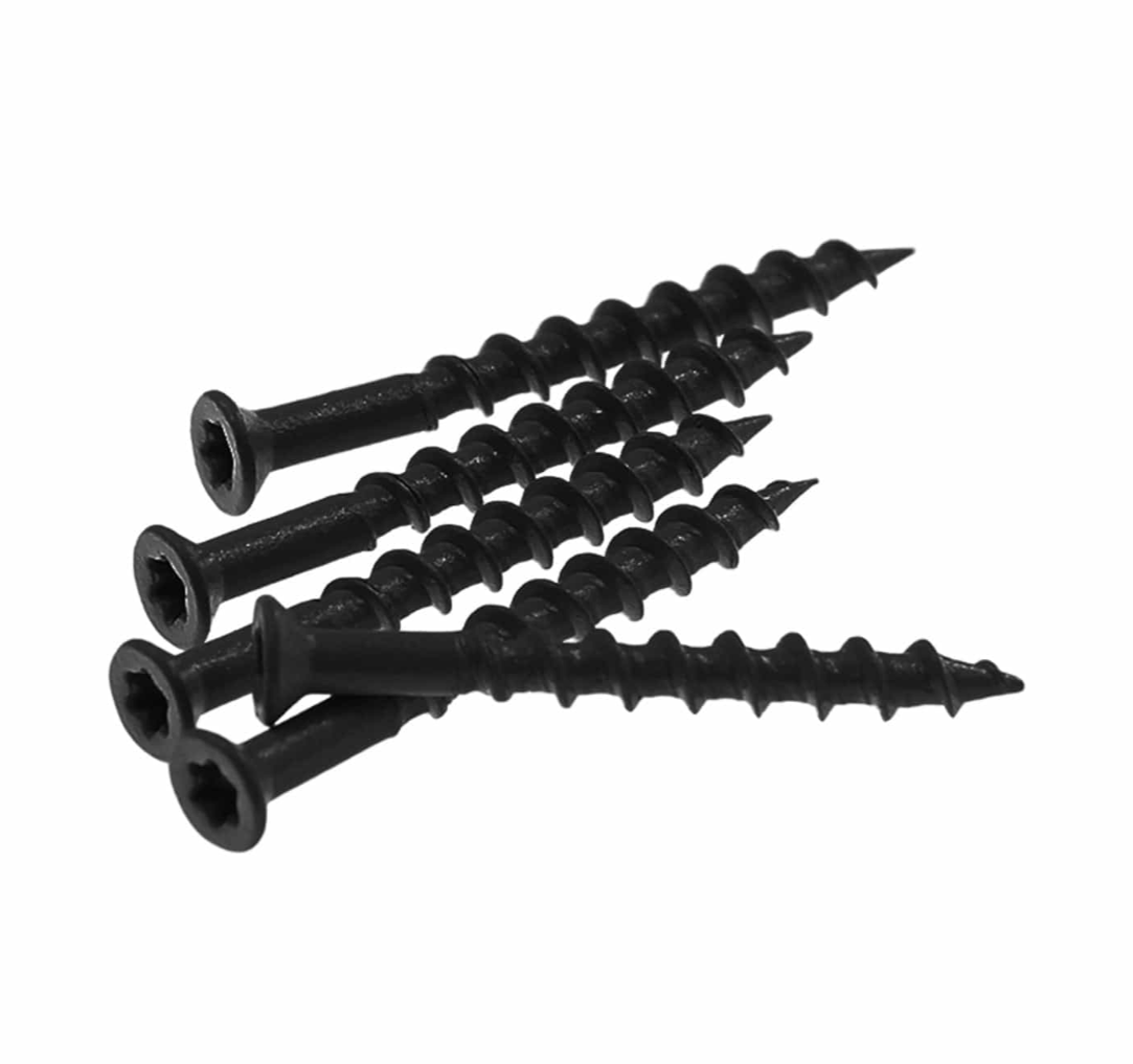 COLOR MATCHING SCREWS FOR EXTERIOR SLAT WALL PANEL