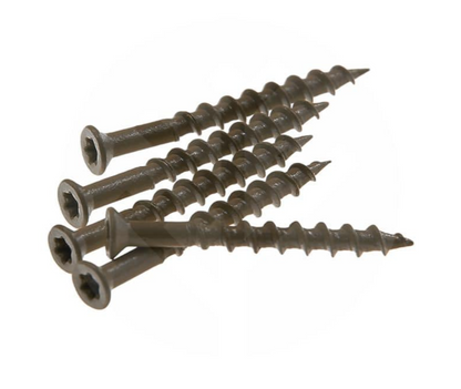 COLOR MATCHING SCREWS FOR EXTERIOR SLAT WALL PANEL