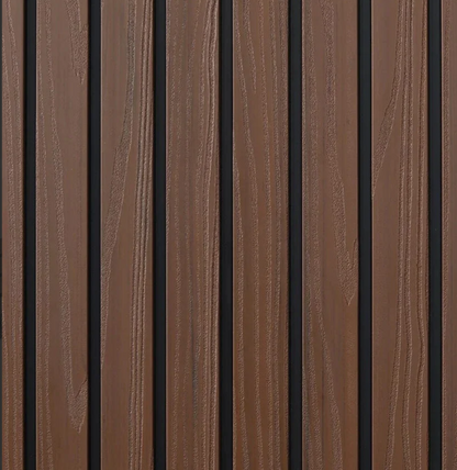 EXTERIOR COMPOSITE SLATTED PANELS