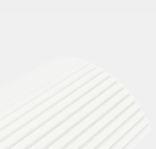 Flexible slatted panels