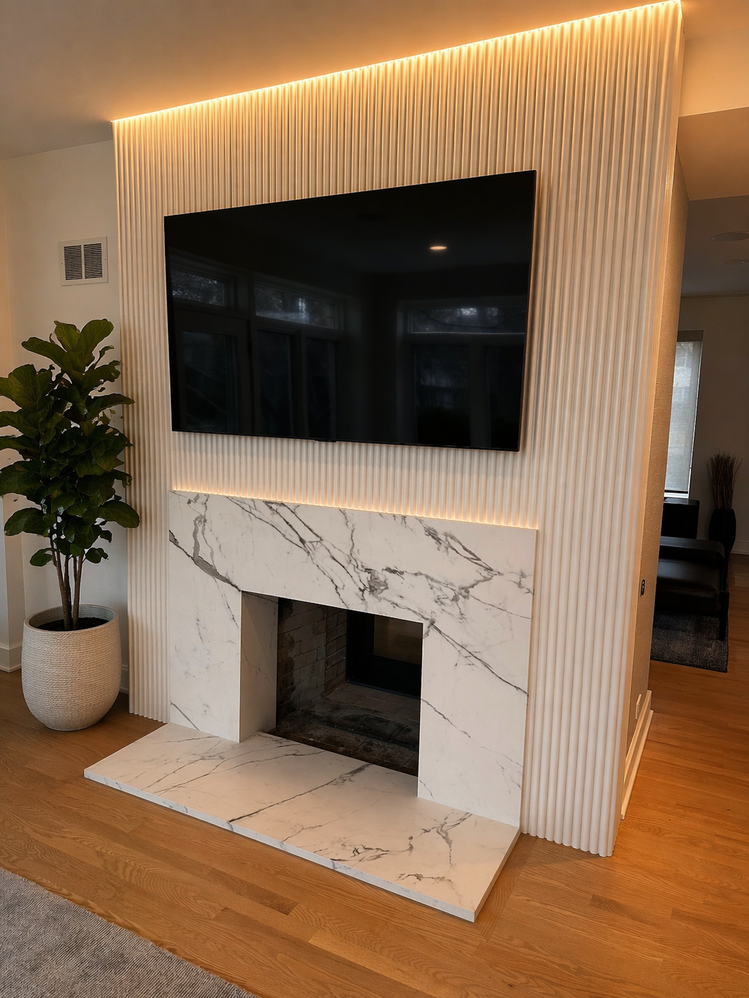 Flexible reeded panels standard
