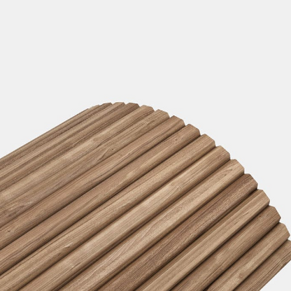 Flexible slatted panels